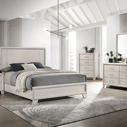 Brand new queen size bedroom set ✨️ affordable terms available 