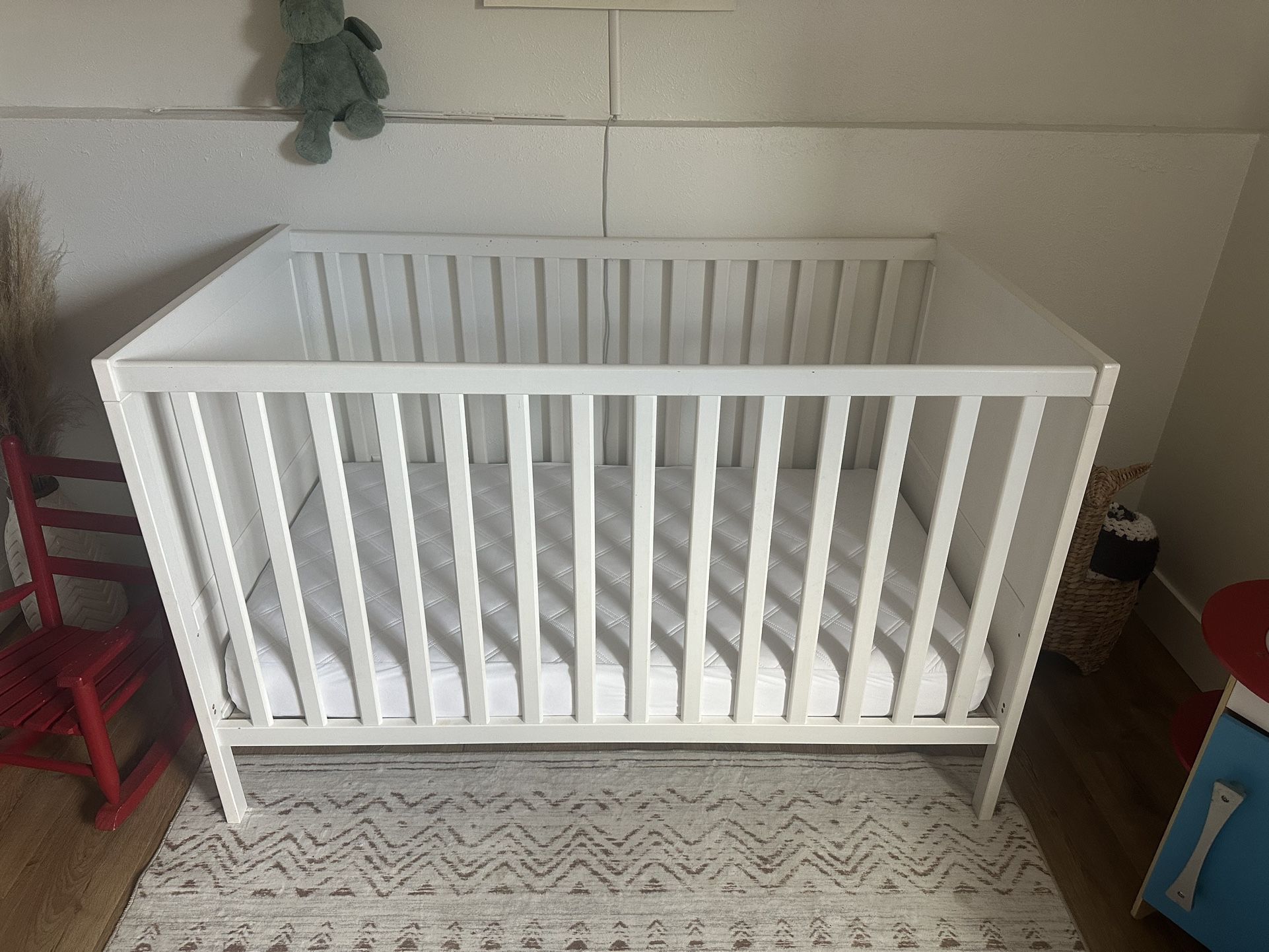 IKEA Crib + Mattress 