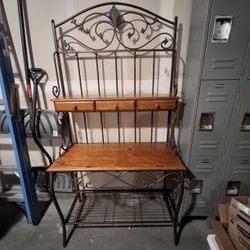 Baker's Rack 2 Tiers W/Drawers