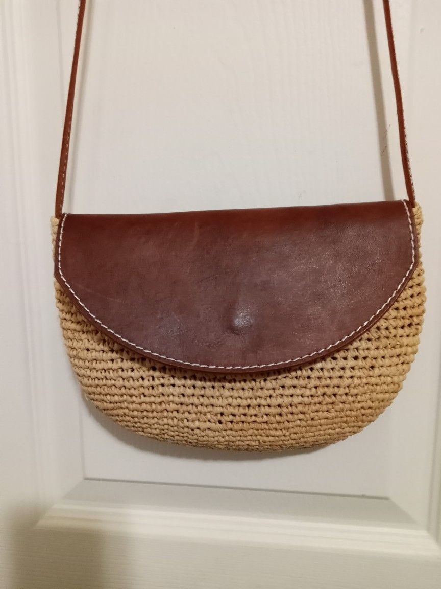 100% Raphia Boho Bag