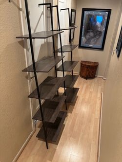 Twin book shelf’s 5 Tier