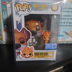 Funko Pop Dodger With Oliver 