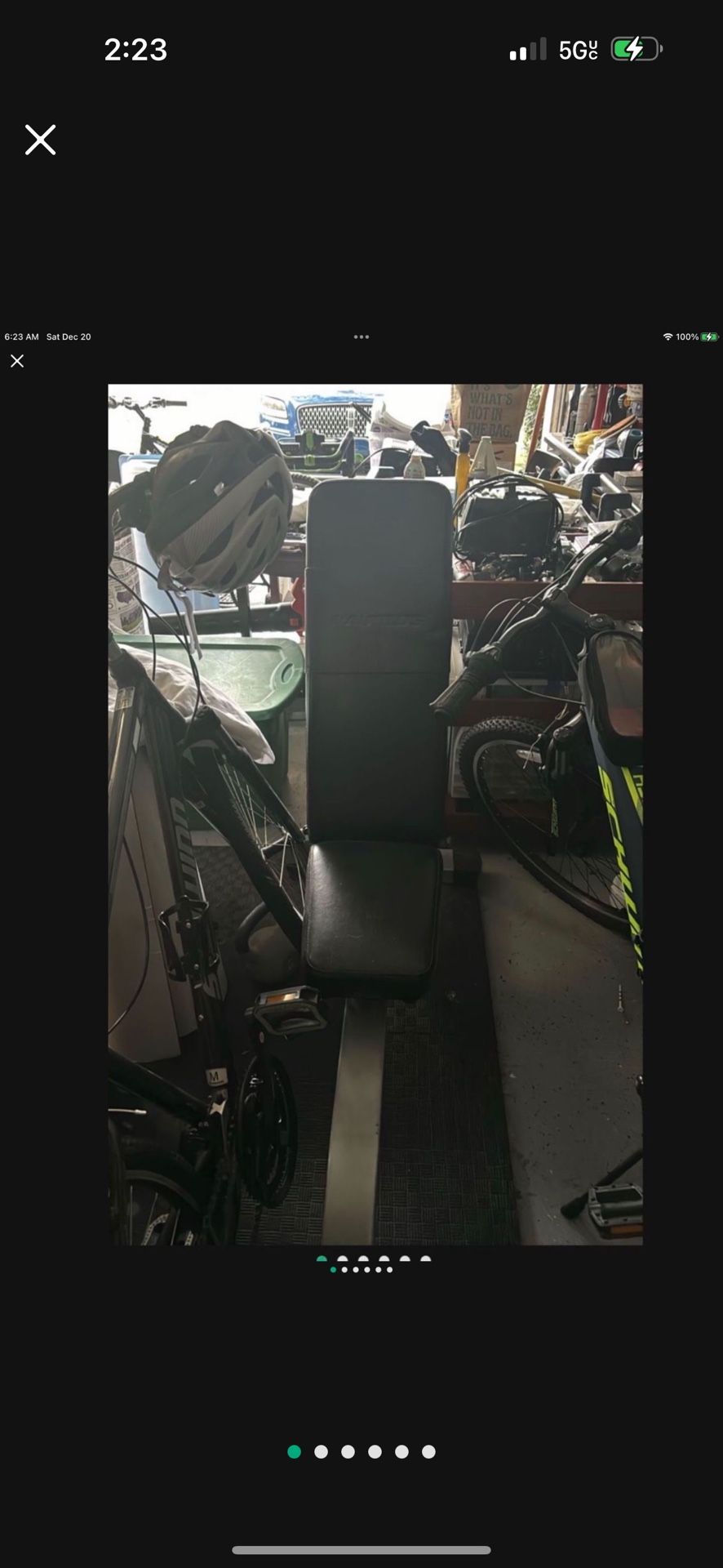 Nautalis Adjustable Workout Bench