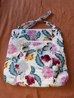 Quilted Floral Tote