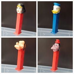 $15/each - 1980s Vintage PEZ Candy Dispenser