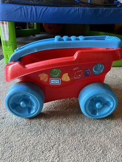 Mega Blocks Toy Wagon 