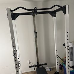 Full Cage With Body Solid Bench 