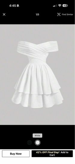 White dress