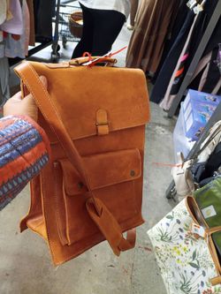 Leather bag $ 40