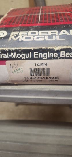 New Old Stock Main Bearing Set 400 Small Block Chevrolet  Std Size. 35th Ave And McDowell Phx 