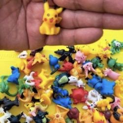Pokemon 1 Inch Mini-figures Lot Of 80 - $10 Firm