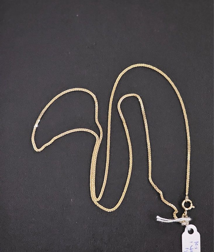 14k Gold Neckace 18 Inch