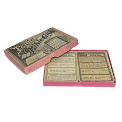 Vintage Topic Bible Cards Richard W. Lewis Evangelical Publishing Co.