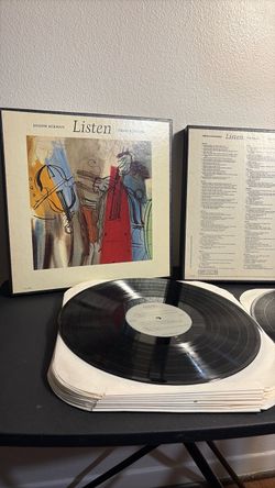 Joseph Kerman Listen Third Edition Vinyl Record Set