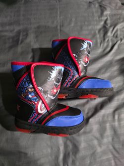 NEW Little Boys Avengers Snow Boots