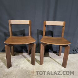 Solid Wood Low Back Dining Chair