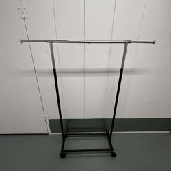 Rolling Clothing Racks Adjustable 