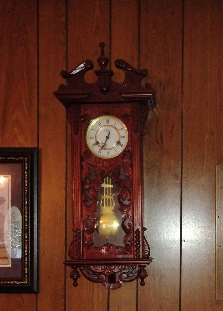 Wall Grandfather Clock