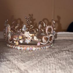Quinceañera Rose Gold Crown