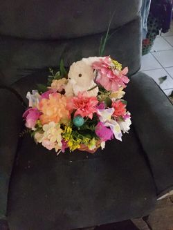 Beautiful rabbit ornament for the Easter table