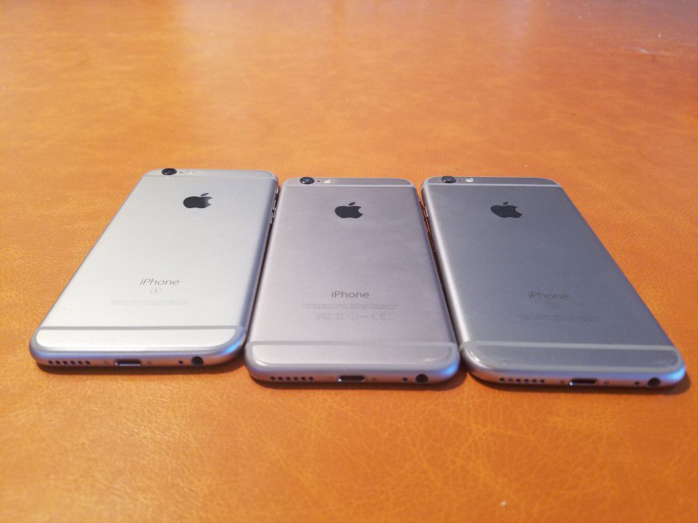 2x iPhone 6s's 1×IPhone 6