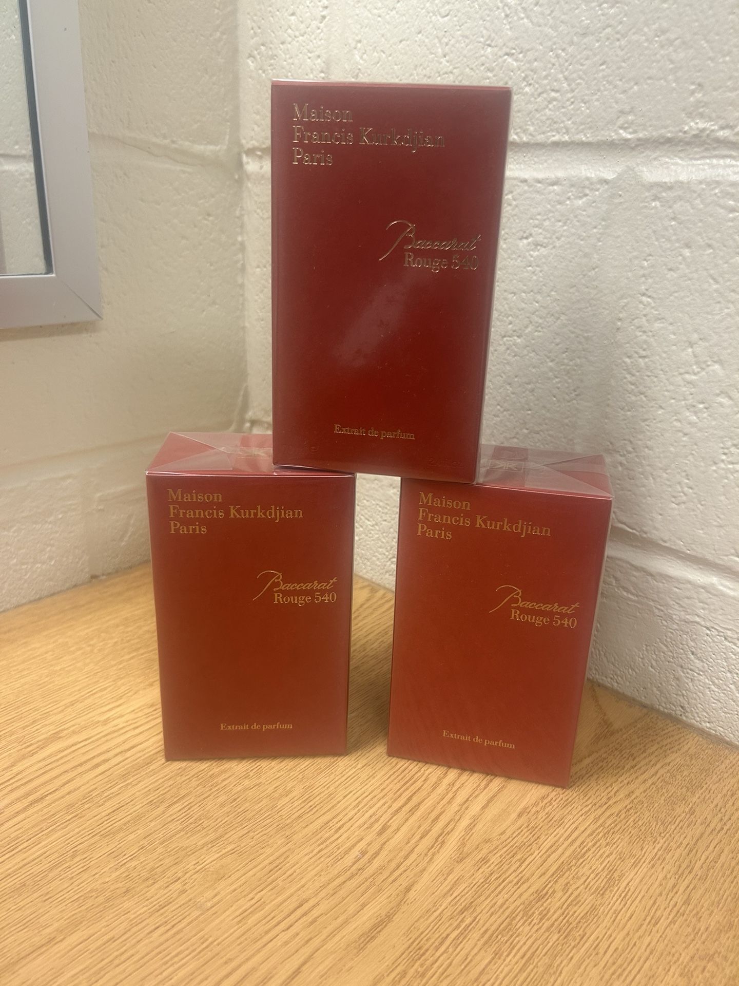 Brand New Baccart Rouge 540