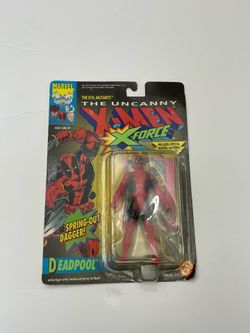 ToyBiz 1992 The Uncanny X-Men X-Force Deadpool Action Figure Brand New Rare