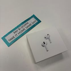 Apple Airpods Pro 3 Bluetooth Headphones New - Pay $1 DOWN AVAILABLE - NO CREDIT NEEDED