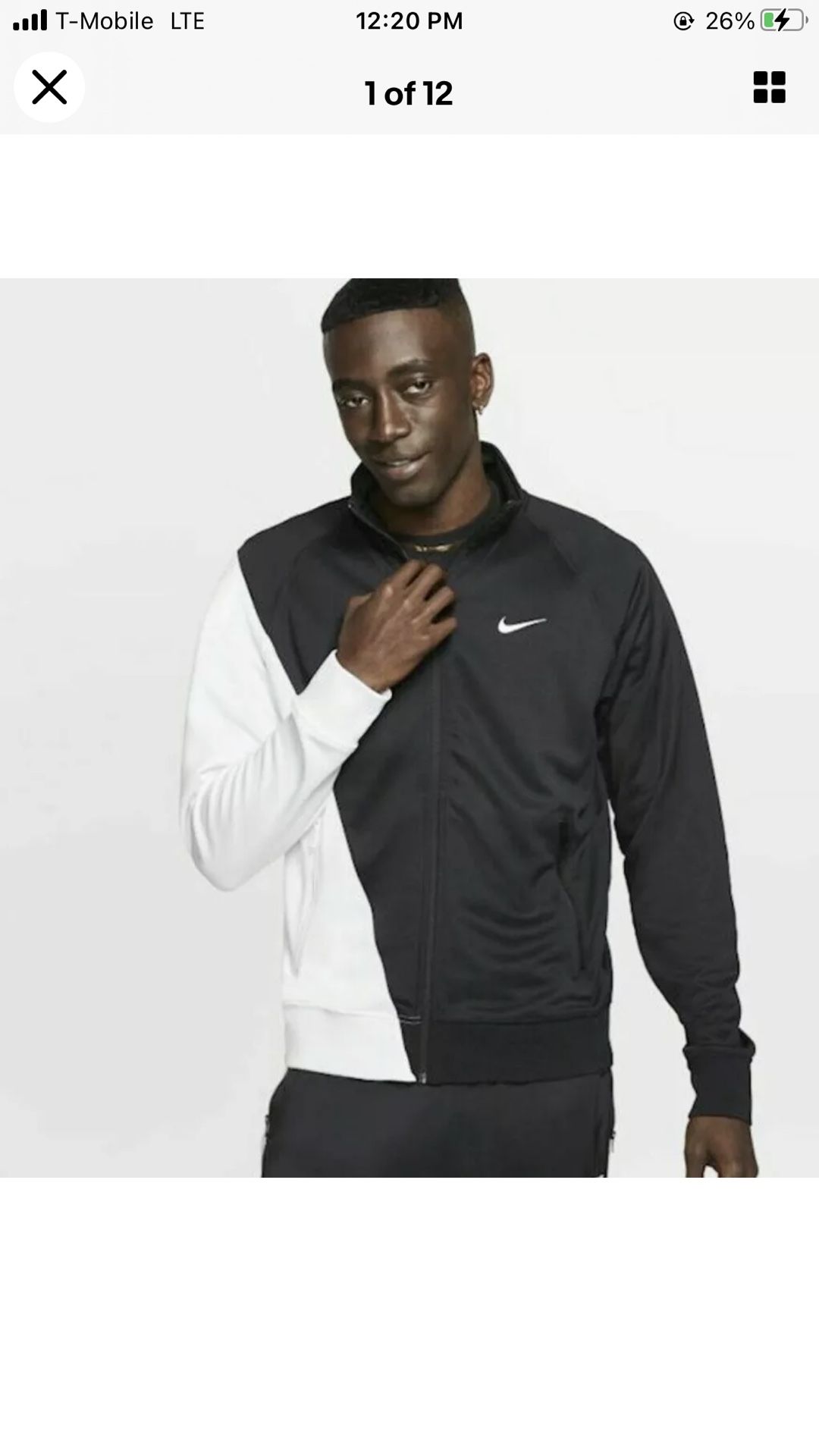 Nike Sportswear Swoosh Mens Track Full Zip 