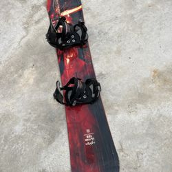 Snowboard 159cm With Bindings