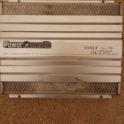 Power Acoustic 540 Wattx2 