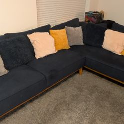 Jollene 113" 2-Pc. Fabric Sectional
