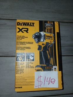 Dewalt 20v xr impact HIGH torque