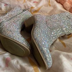 Bedazzled boots