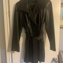 Leather Coat