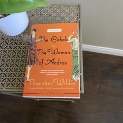 The Cabala And The Woman Of Andros Book