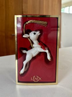 Vintage Lenox Rudolph Ornament 
