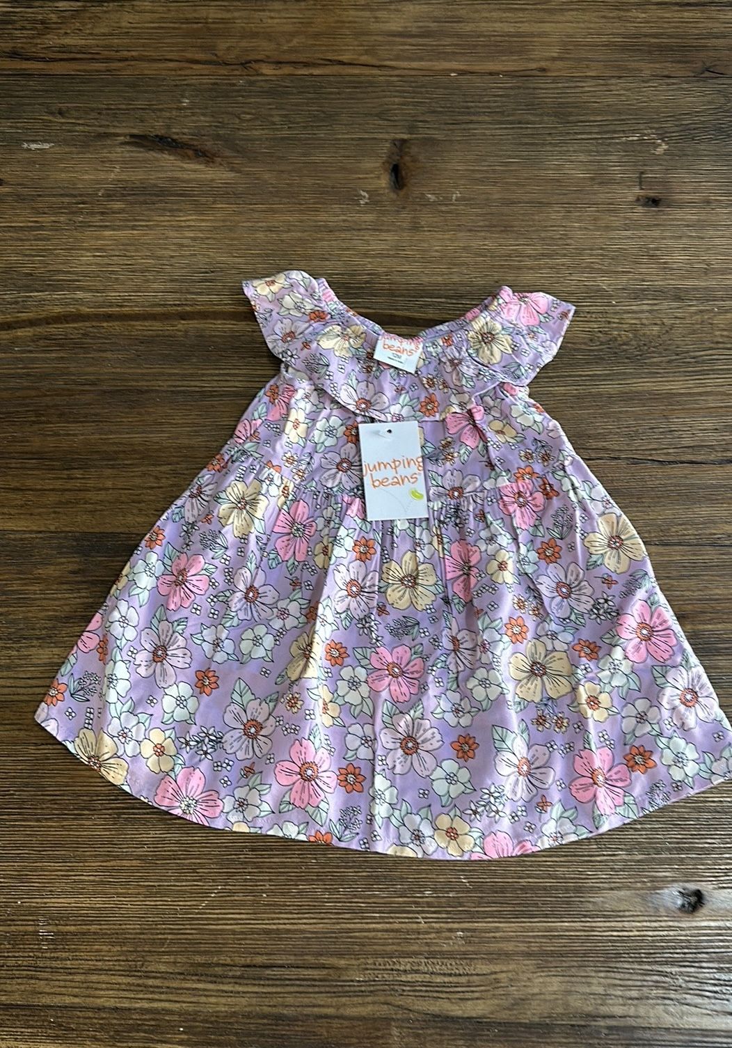 Baby Girls Spring Dress, Brand New With Tags