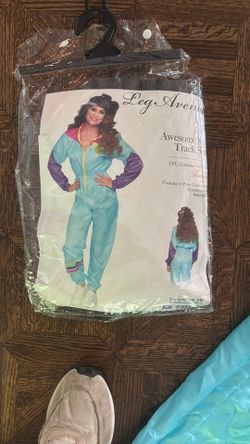 Matching 80’s Tracksuits Halloween 