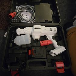 brand new portable battery operated pressure washer 
