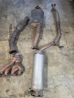 Honda civic si coupe fg2 2007 oem header and piping  with a high flow C A T clean parts