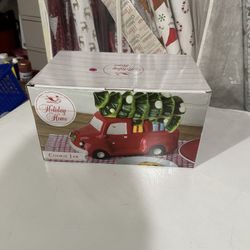 Red Truck Cookie Jar
