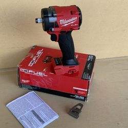 Milwaukee M18 FUEL GEN-3 18V Lithium-Ion Brushless Cordless 1/2 in. Compact Impact Wrench with Friction Ring (Tool-Only)