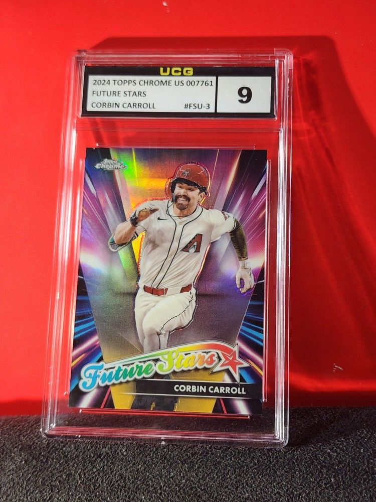 2024 Topps Chrome Update - Future Stars Corbin Carroll #FSU-3 Diamondbacks UCG MINT 9