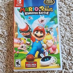 Nintendo Switch Game- Mario Rabbids Kingdom Battle