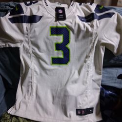 Nike N F L  Mens Lrg..SEAHAWK #3 WILSON 