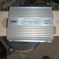 American Bass SQ 4ch Amp