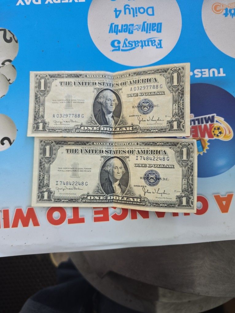 1935 Dollar Bills