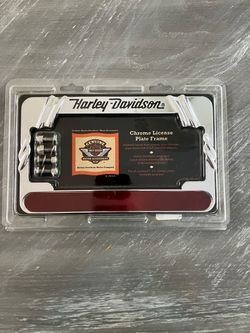 Harley-Davidson Chrome License Plate Frame