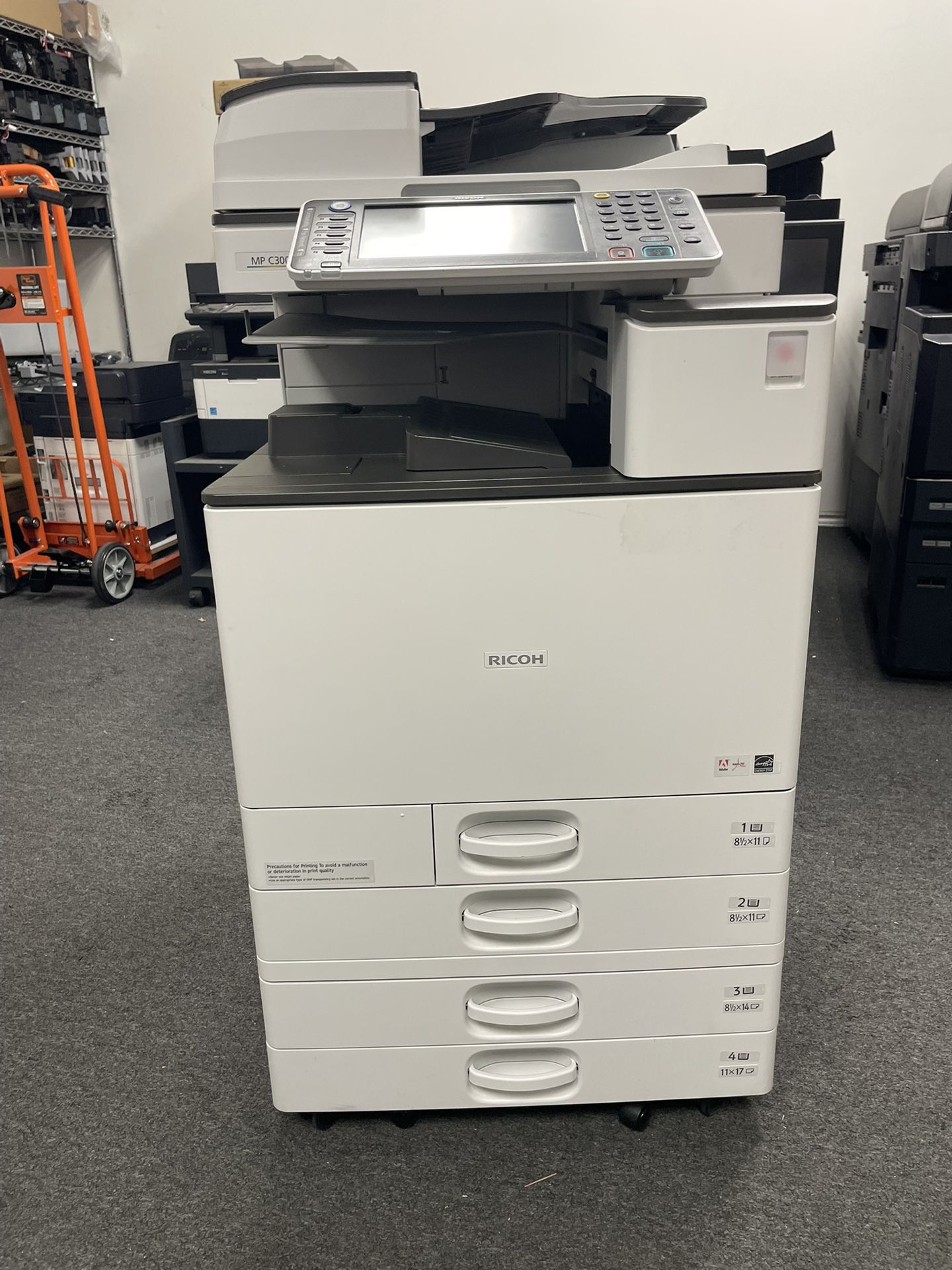 Ricoh Aficio Mp C3003 Color Copier